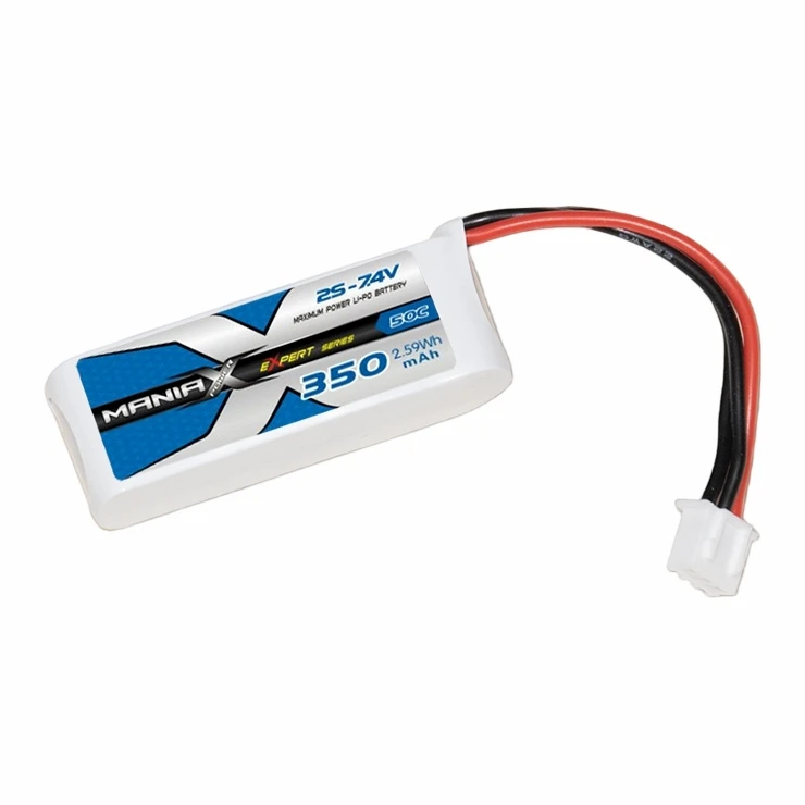 2S-7.4V 350mAh 50C Lipo Battery