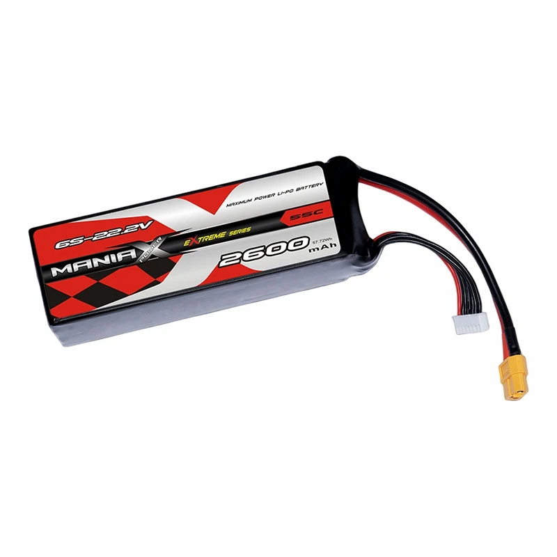 6S-22.2V 2600mAh 55C Lipo Akku