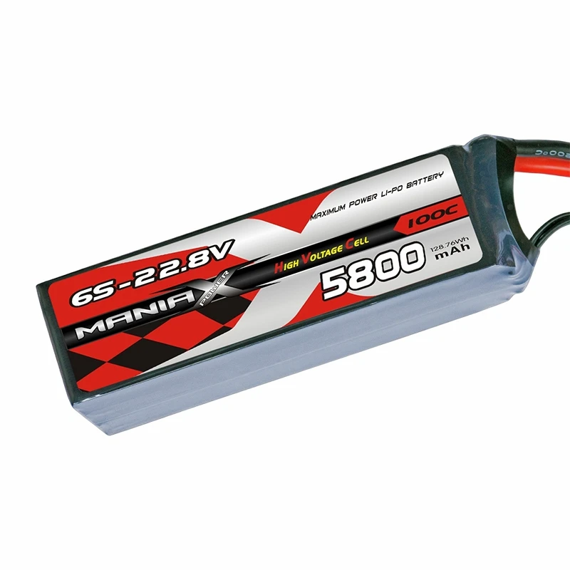 ManiaX 6S-22.8V 5800mAh 100C Lipo Akku